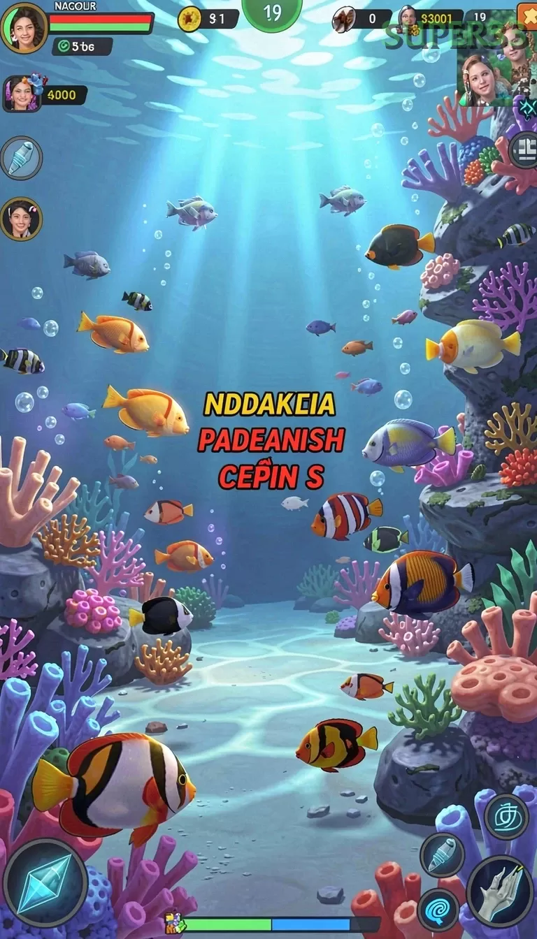 Cuplikan layar NEON4D — menu navigasi