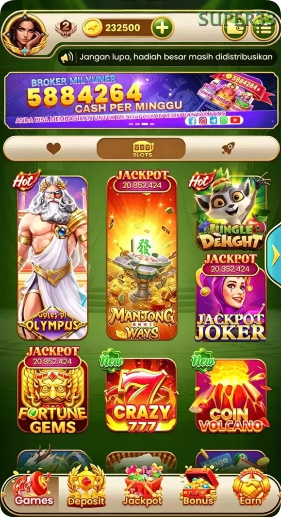 Cuplikan layar BTV168 — pengaturan akun