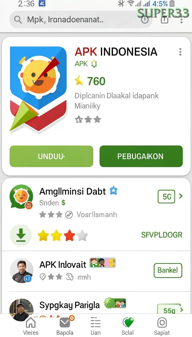 Cuplikan layar NEKATWIN — halaman utama